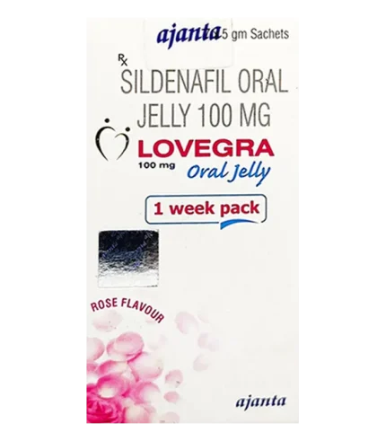 女用果凍威而鋼 Lovegra Oral Jelly  100mg｜1盒7包-香港直營